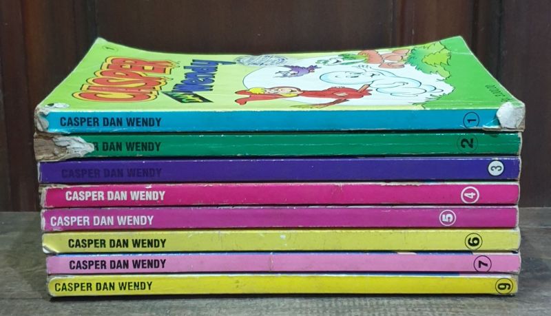 Komik Casper Dan Wendy. Total 8 Buku. Tidauccy SH