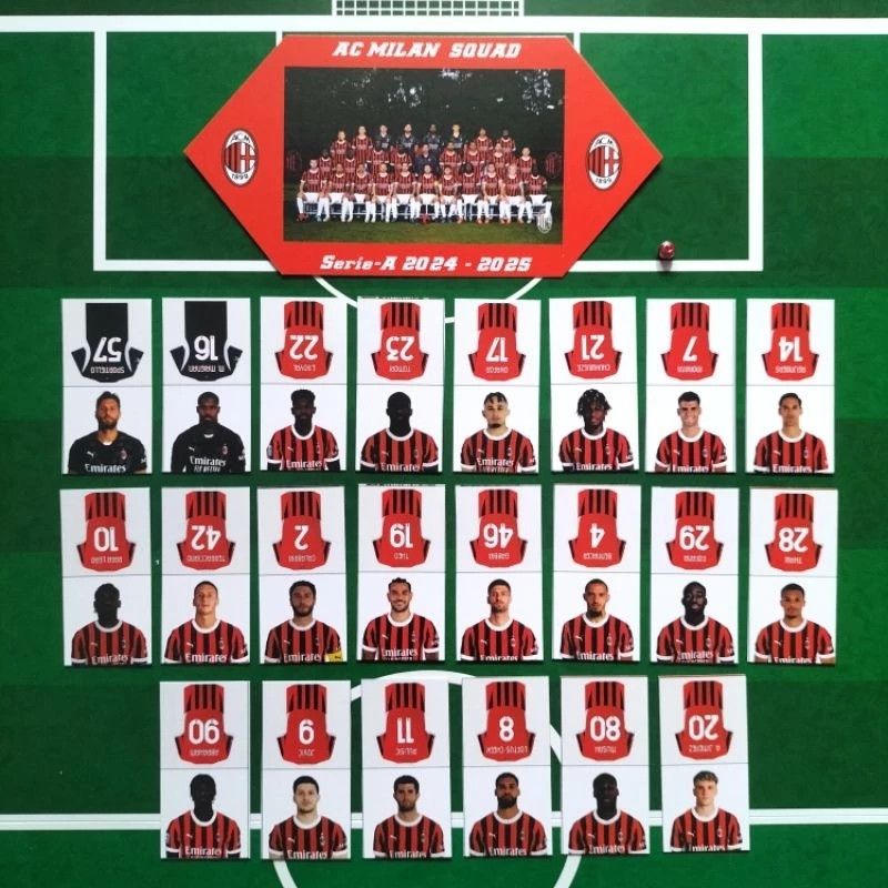 [LIGA ITALY] Mainan Bola Kertas plus gawang Klub