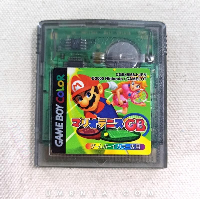 Kaset Mario Tennis GB Gameboy Original Nintendo Game boy Color GBC GBA Tenis Cartrdige