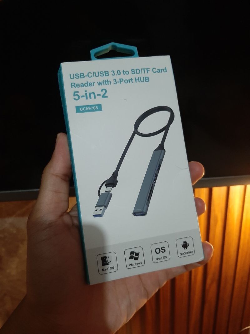 Kivee USB Hub 5 in 2 Port Multi Splitter