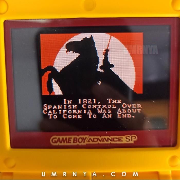 Kaset Original The Mask Of Zorro Zoro Nintendo Gameboy GBA Color Gbc Bekas