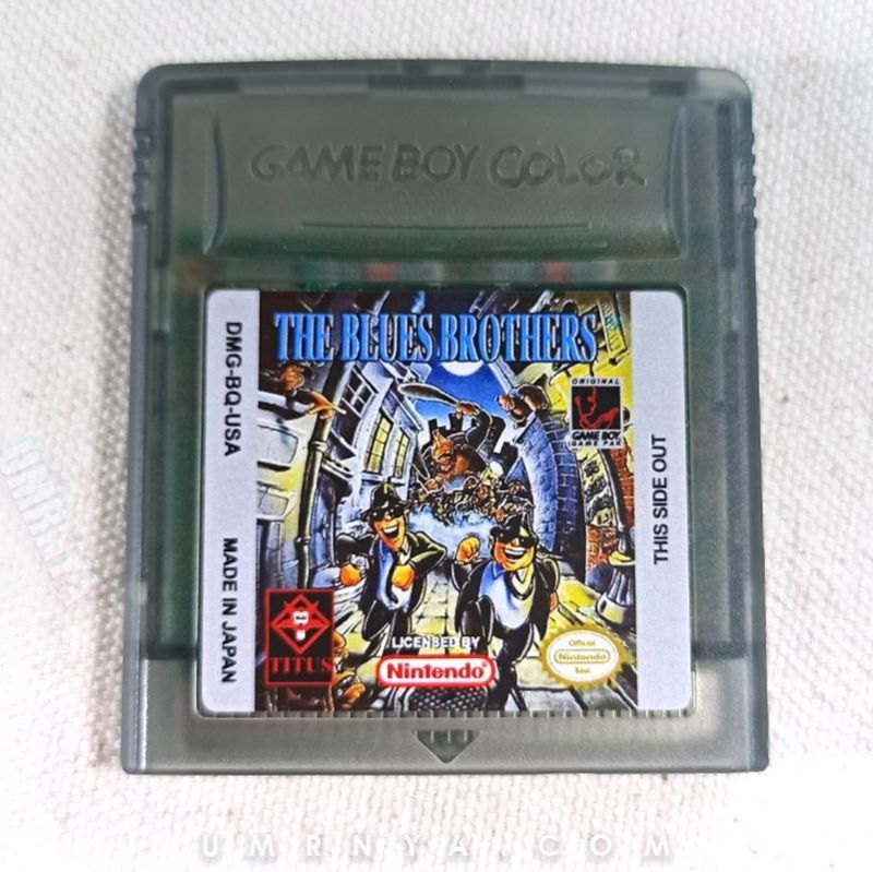 Kaset Gameboy The Blues Brothers Nintendo Game boy DMG GBC GBA Cartridge