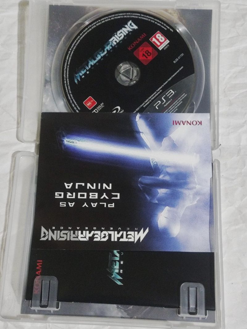 Metal Gear Rising Revengeance PS3 Reg EU/2