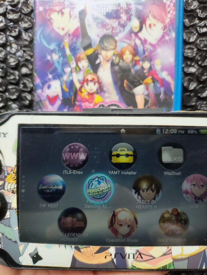 Ps vita Persona 4 Dancing ALL Night