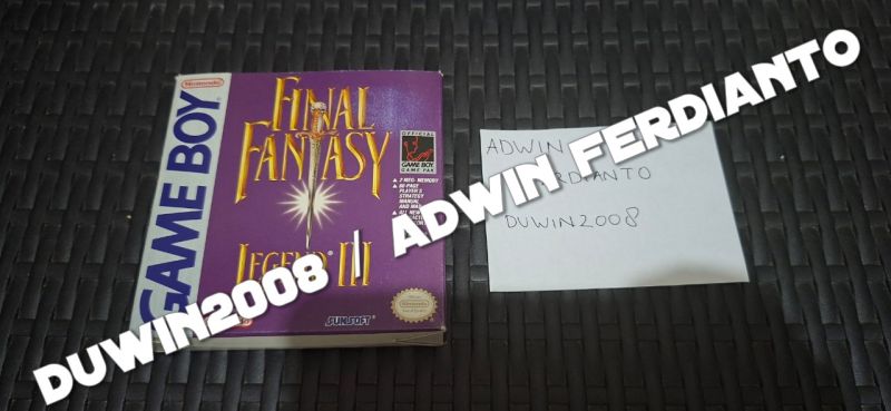 Nintendo GB Game Boy - Final Fantasy Legend 3