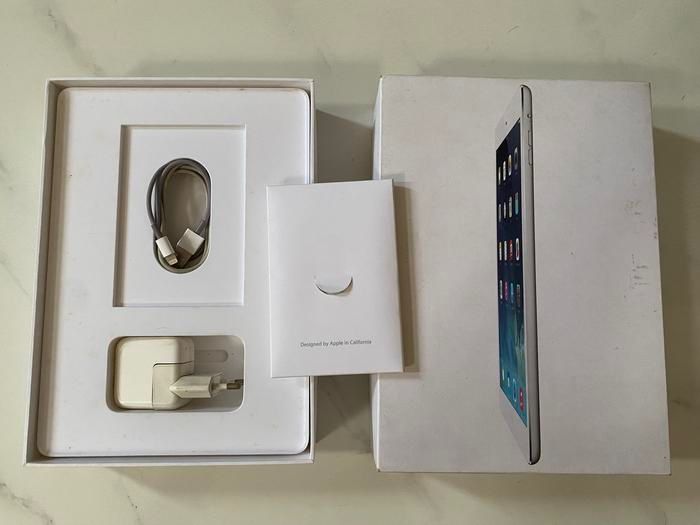iPad Air 1 Second 16GB Wifi Only Full Set Aman iCloud Unlock Normal Masih Bisa