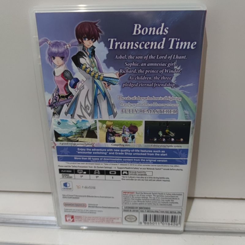 Tales of grace remastered f switch