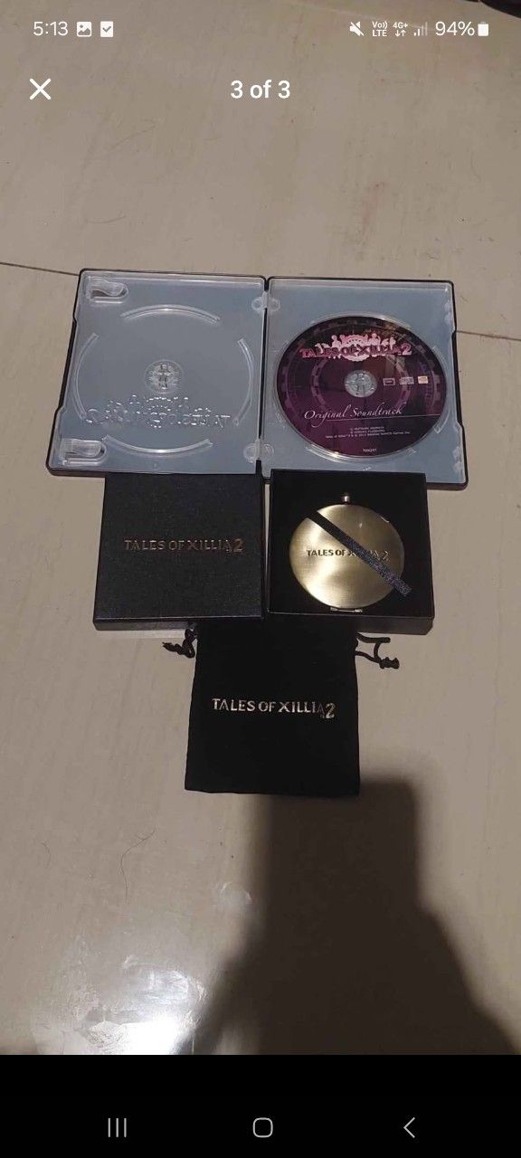 Tales of Xillia 2 Artbook, OST and Pocket Watch