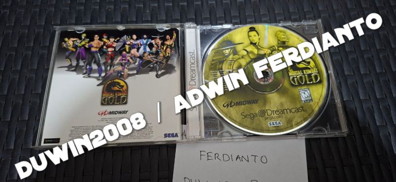 Sega Dreamcast - Mortal Kombat Gold
