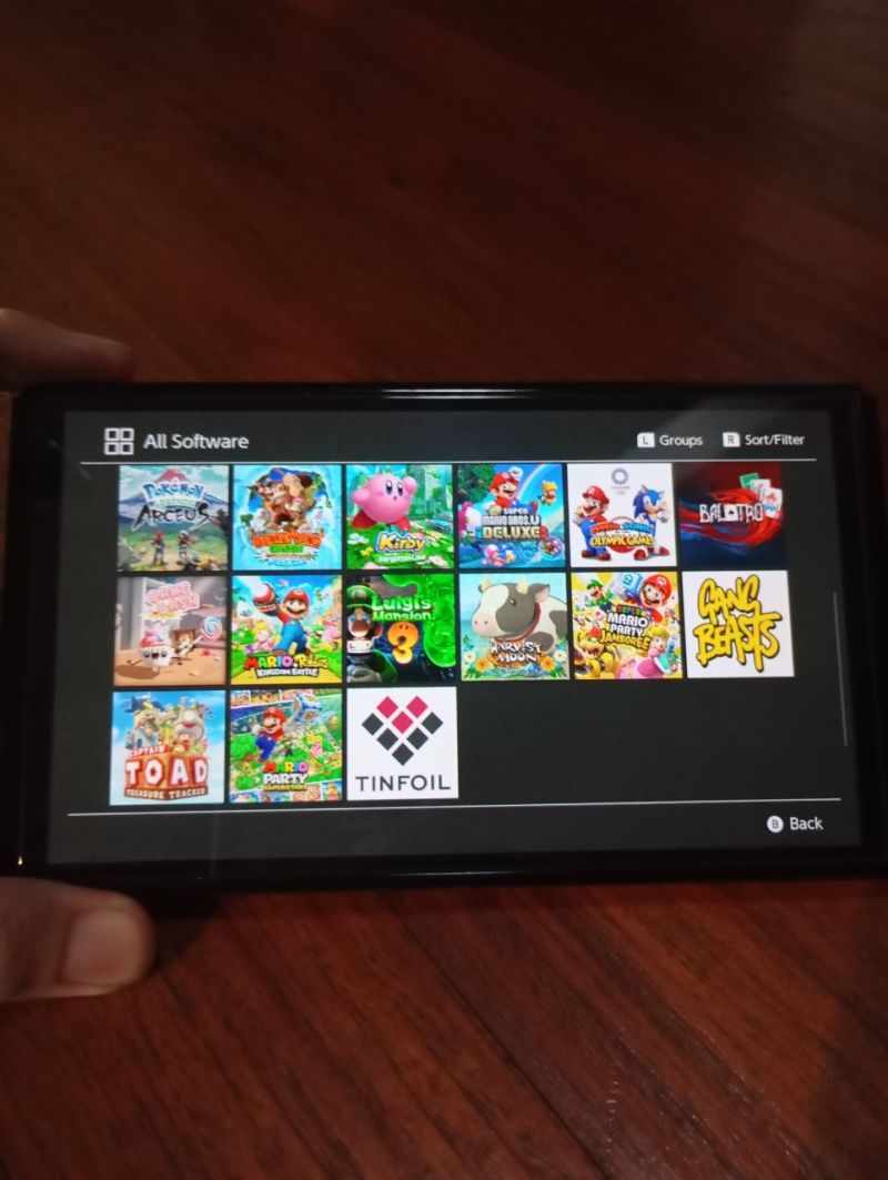 Nintendo Switch Oled CFW, Mario Special Edition 128GB