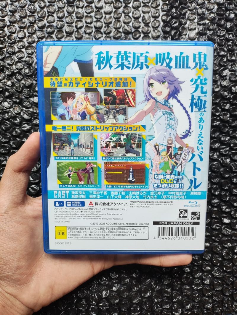 BD kaset Ps4 Akiba's Trip 2 Directors Cut