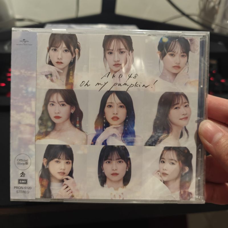New Sealed Japanese CD Music Original AKB 48 Oh My Pumpkin