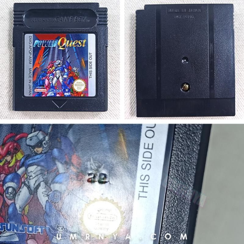Kaset Original Power Quest Robot Wars Nintendo Gameboy DMG GBC
