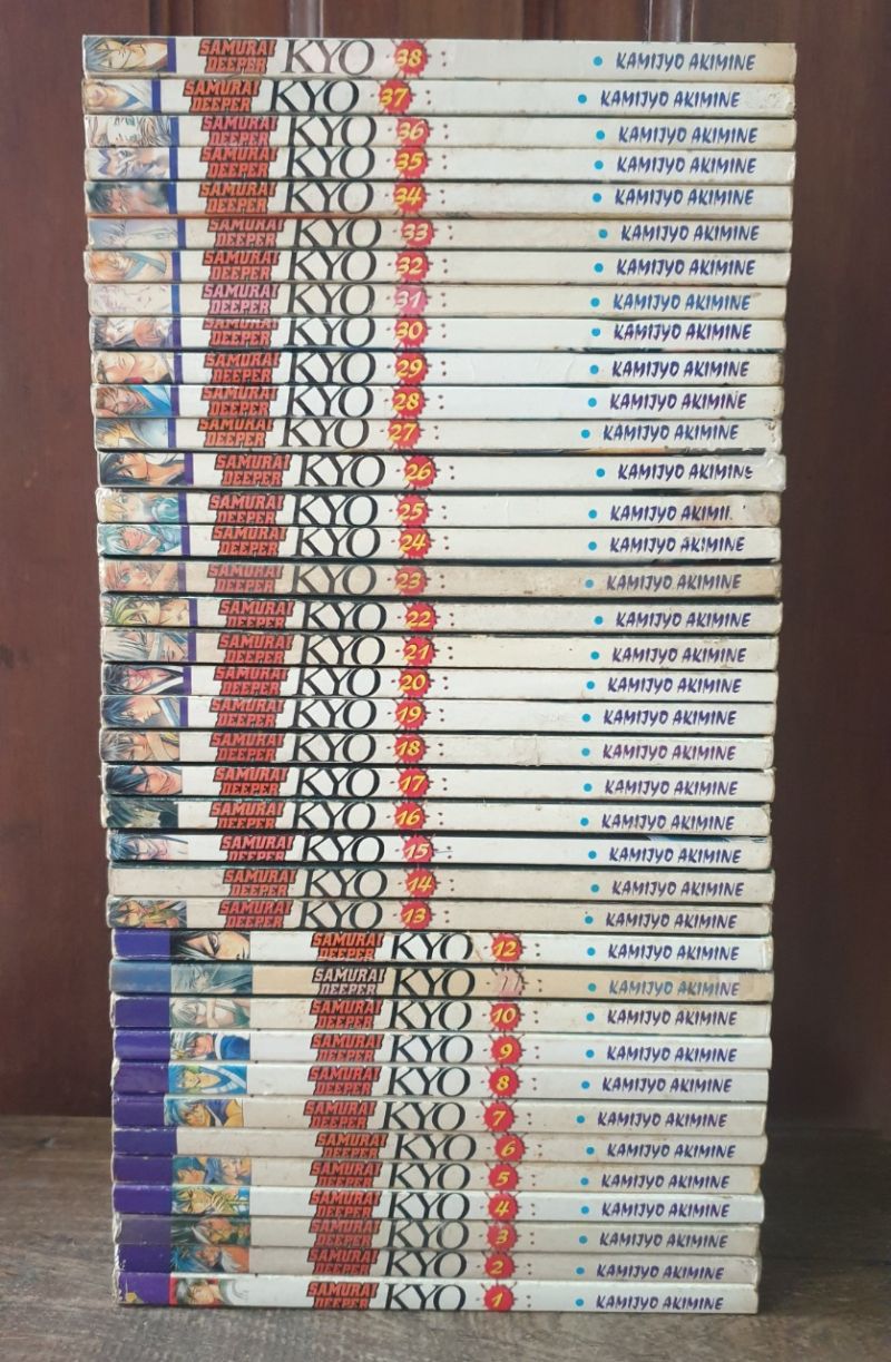 Komik Samurai Deeper Kyo 1-38 Tamat. Samuel Zwagery II