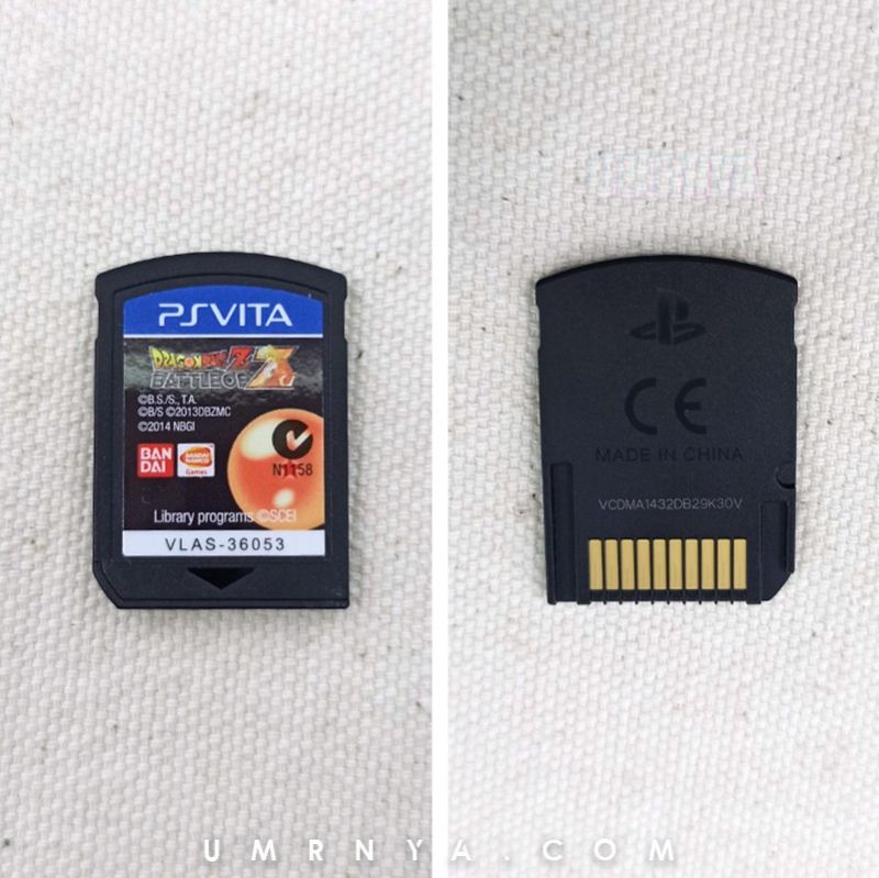 Kaset Game PS Vita Dragon Ball Z Battle of Z Asian English PsVita Games Cartridge