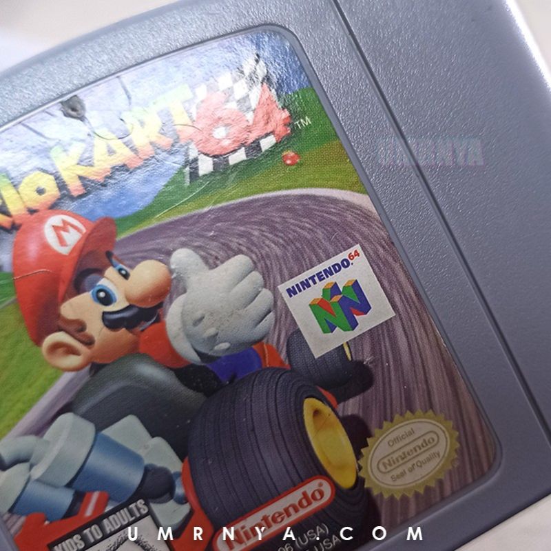 Mario Kart 64 Cartridge Kaset Games Nintendo 64 N64 Game Pak
