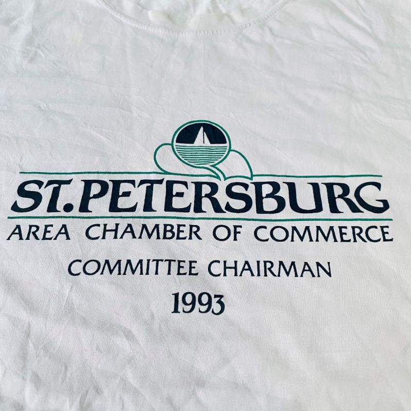 Kaos FROM.B original Made in Korea dengan desain klasik St. Petersburg Area Chamber of Commerce 199