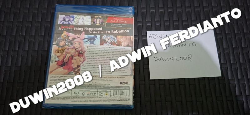 BD Bluray Movie - Anime - Queen's Rebellion Beautiful Warriors