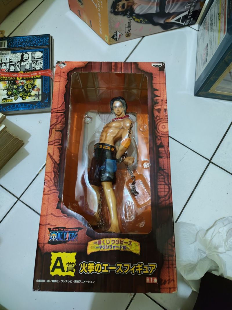 5 ichiban kuji A,ace Marineford war. very rare - Demas Sunardi