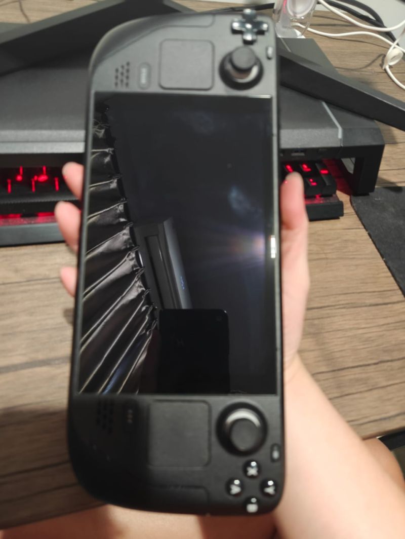 Steamdeck LCD 64GB Upgraded to 512GB