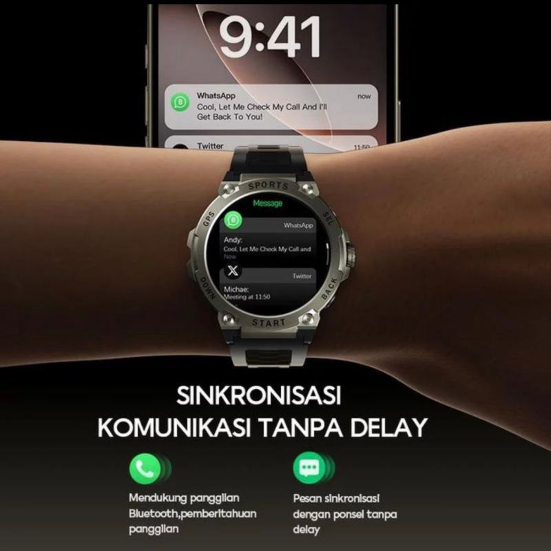 Smartwatch Vivan VWX1 - Titanium Color