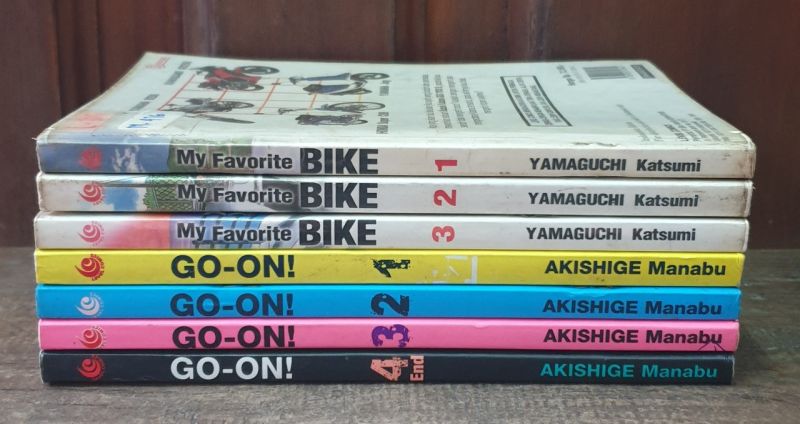 Komik Go-On 1-4 Tamat + My Favorite Bike 1-3 Tamat. Irsyad