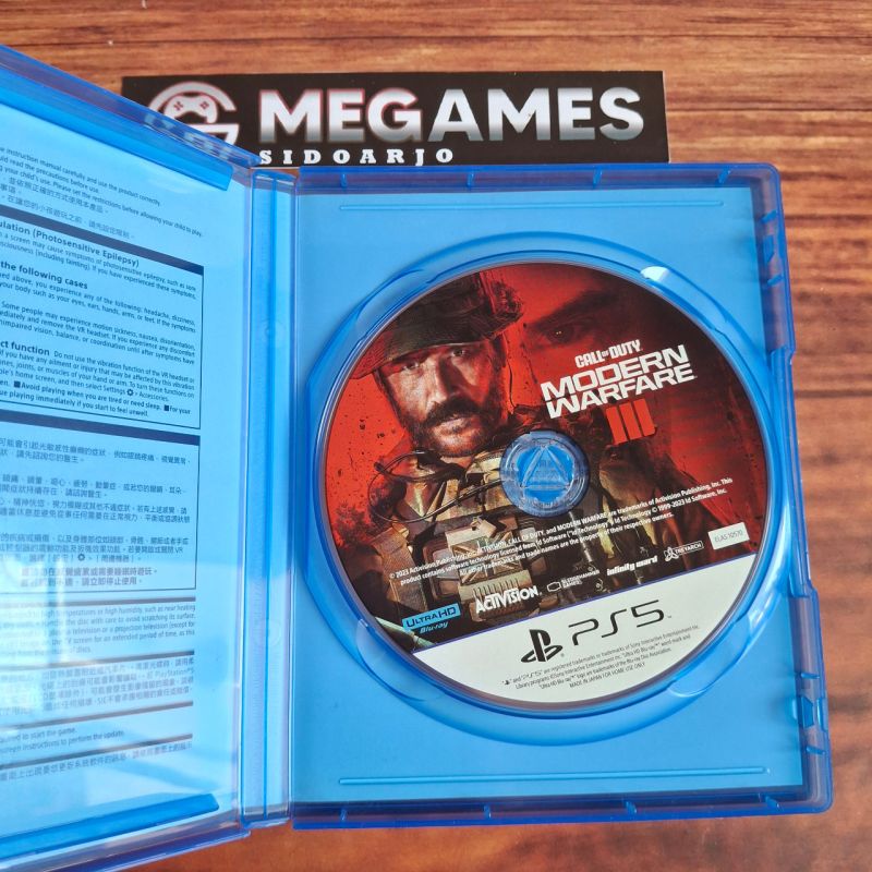 Kaset BD PS5 Call Of Duty Modern Warfare 3 - Second/ Bekas