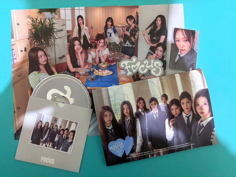 FIRST ALBUM HEARTS2HEARTS CARMEN H2H THE FOCUS HATI BIRU PC YEON