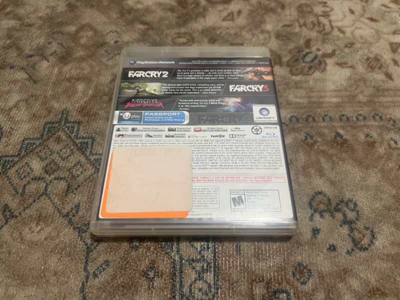 Far cry compilation 3 in 1 ps3