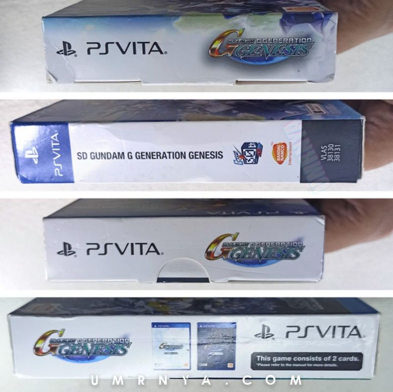 Kaset PSVita SD Gundam G Generation Genesis Original PS Vita CD game