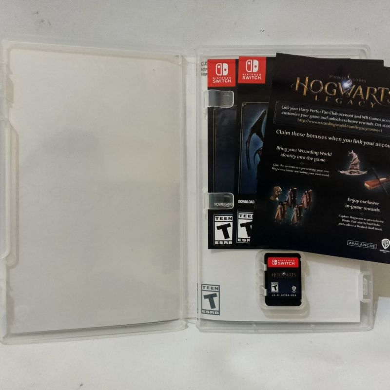 Game Switch - Hogwarts Legacy Deluxe Edition Reg. Pure USA Original (DLC used)