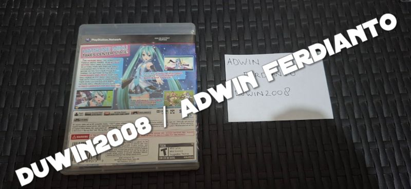 PS3 Playstation 3 - Hatsune Miku Project Diva F