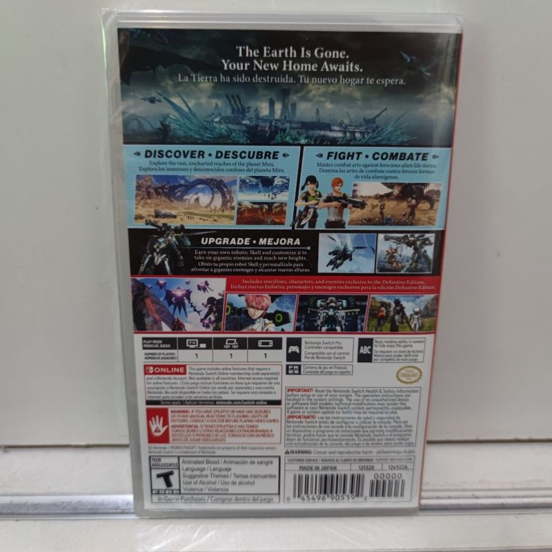 Xenoblade chronicles X definitive edition switch PURE US