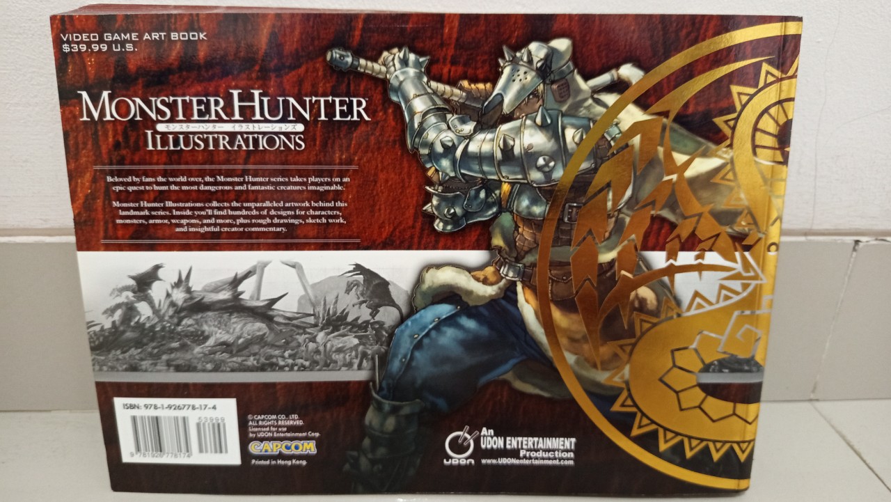 Monster Hunter Illustrations Artbook (RARE)