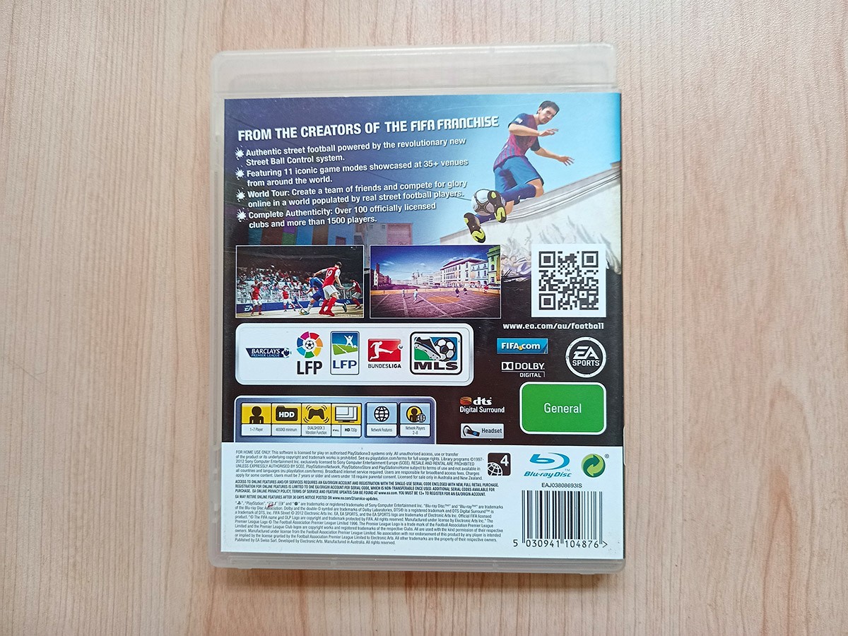 Game/BD PS3 - FIFA Street (FAH)