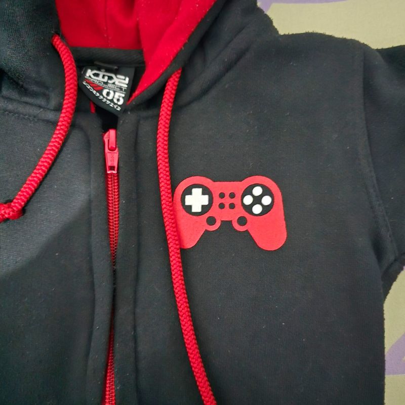 Jaket Anak Distro Fleece Games Kicks Project