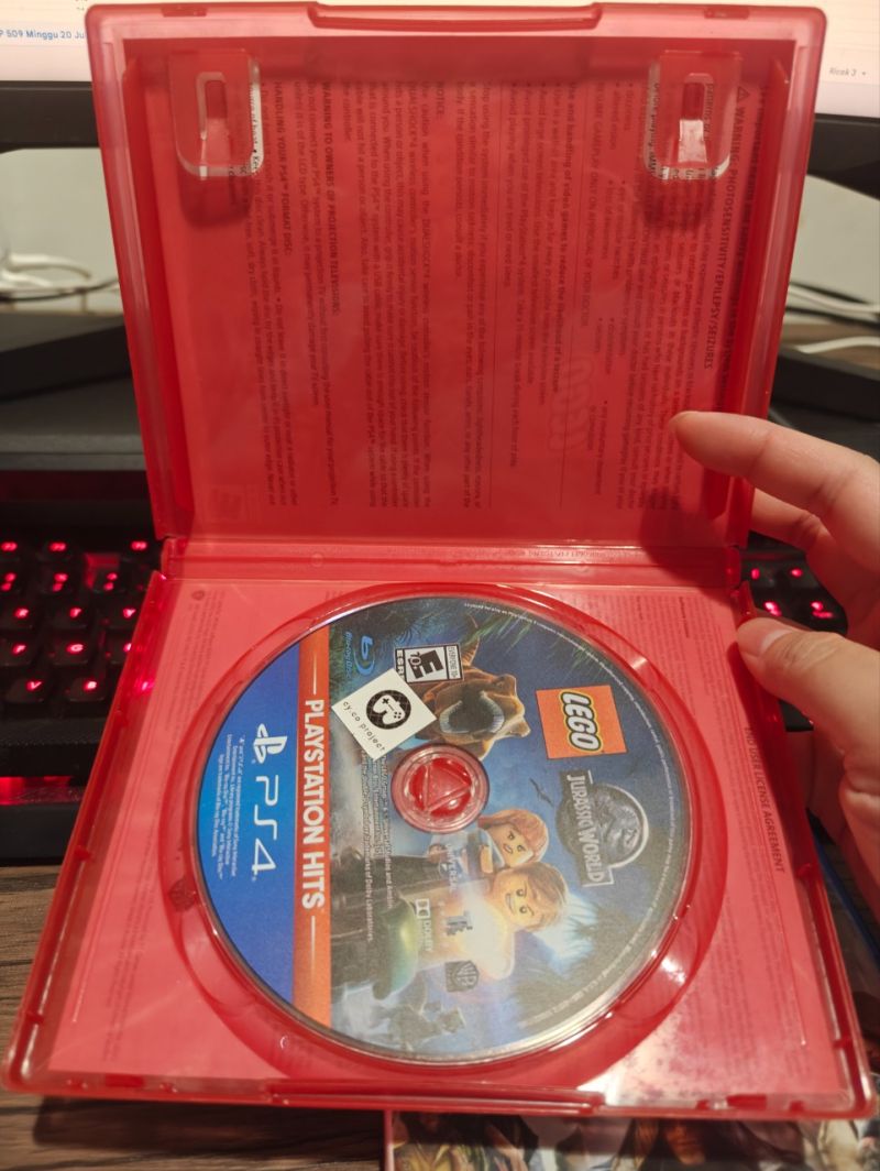 PS4 Game Lego Jurassic World