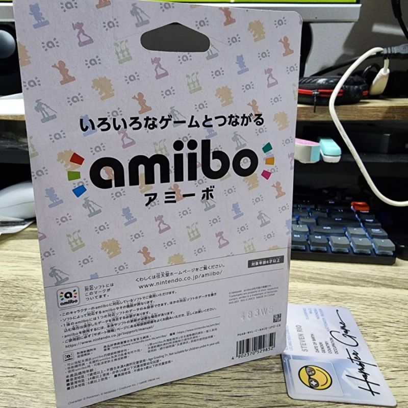 Mewtwo Pokemon Amiibo Nintendo Original BNIB