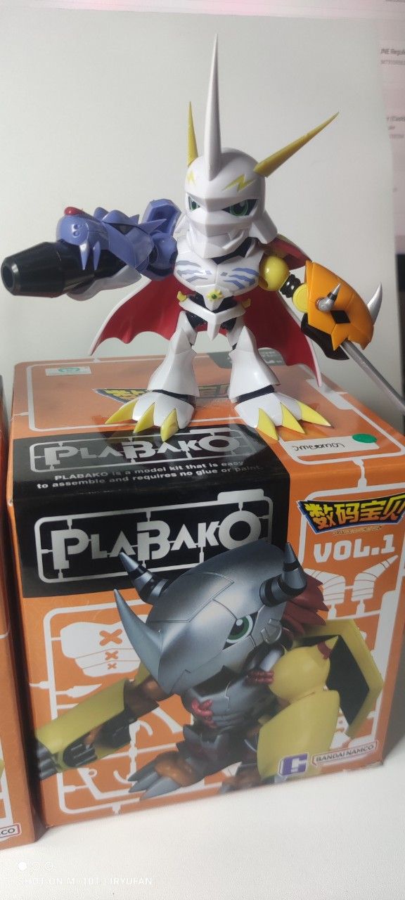 Plabako Digimon Adventure Vol. 1 Wargreymon & Omegamon