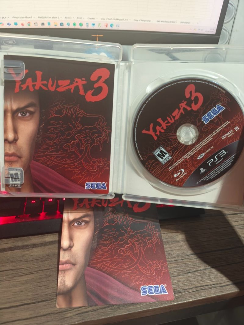 PS3 Game Yakuza 3