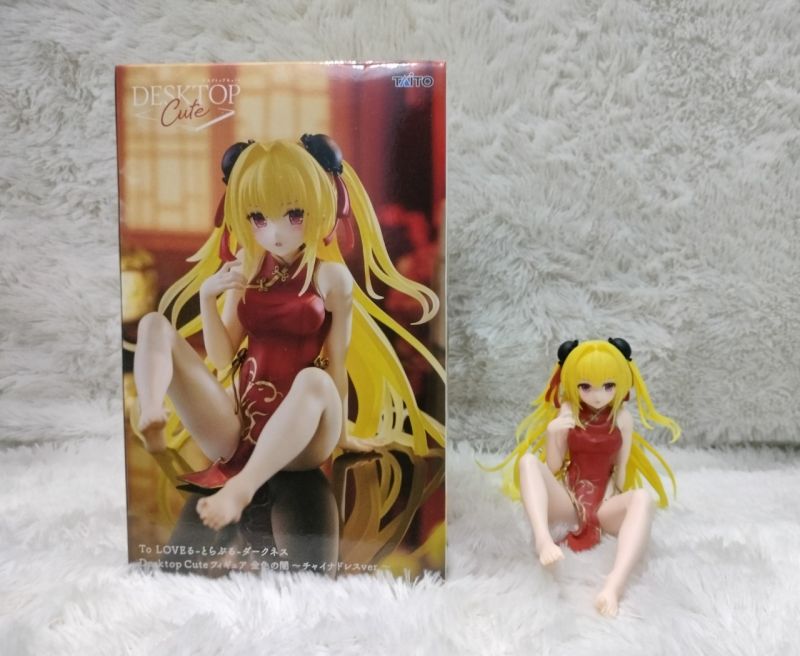 Desktop Cute Figure Lala, Momo, Konjiki no yami