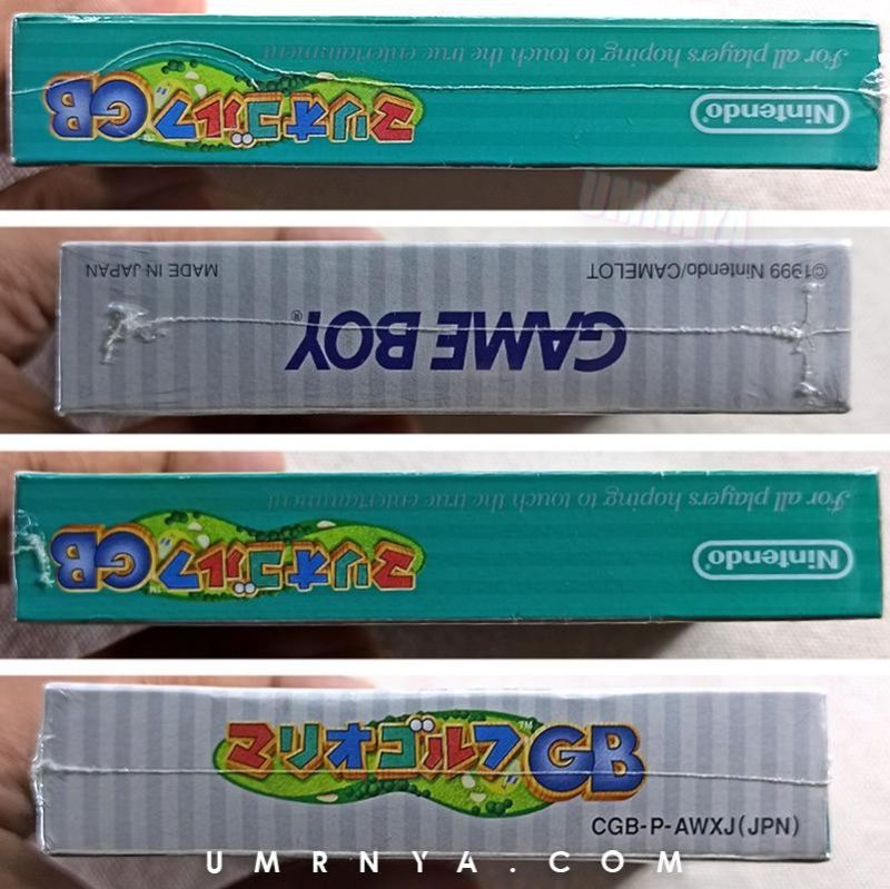 Kaset Gameboy Mario Golf Nintendo Game boy Color GBC GBA SP Cartridge Game