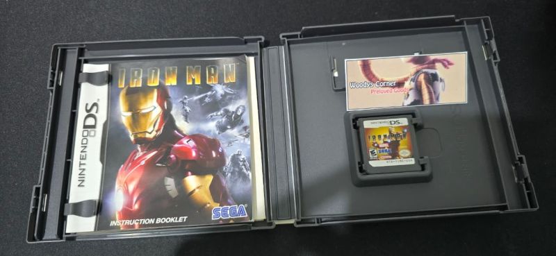 Kaset Original NDS Iron Man Reg 1 USA Fullset Rare