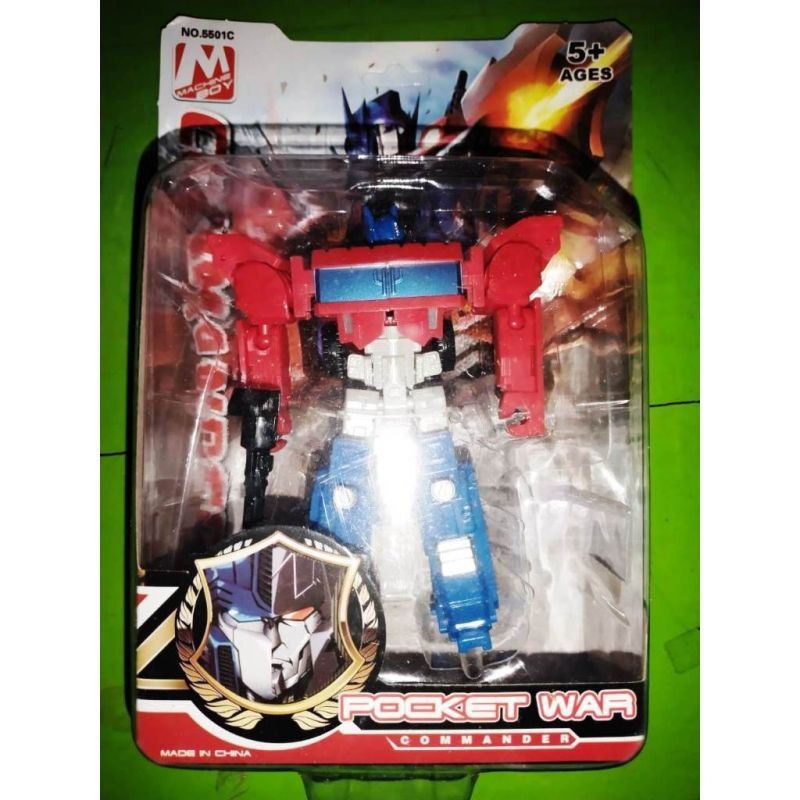 Pocket Wars Transformers Optimus Prime G1