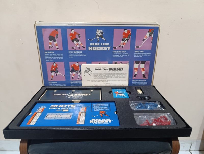 Blue Line Hockey Board Game (Sherief Salbino)