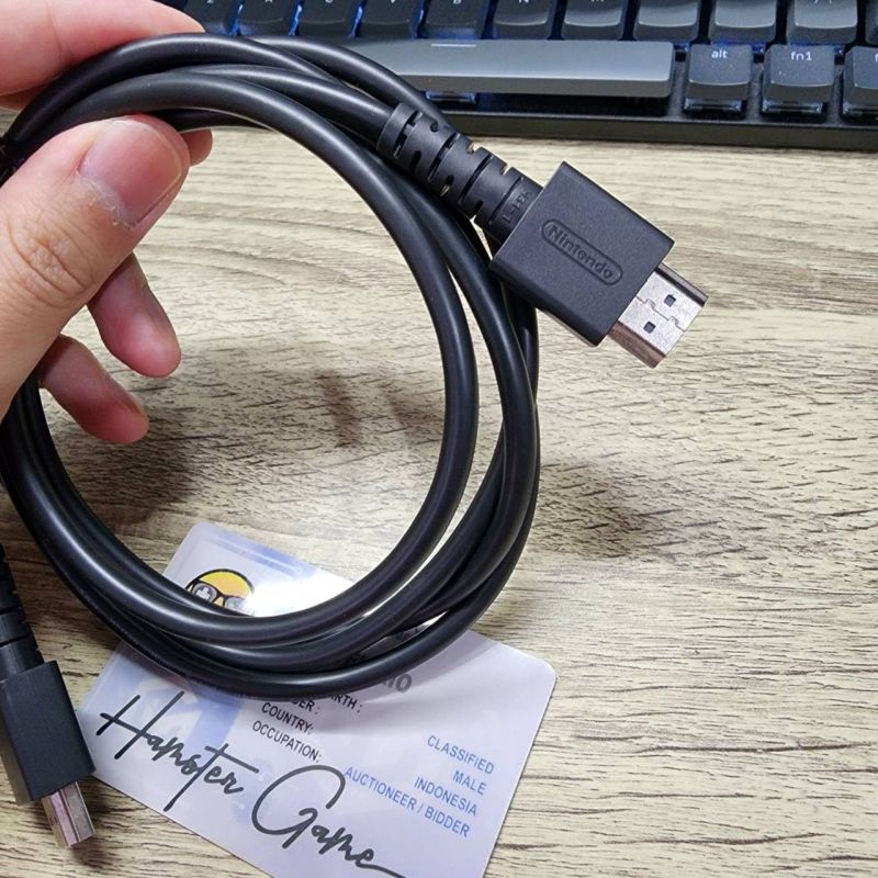 Kabel HDMI Nintendo Switch original baru