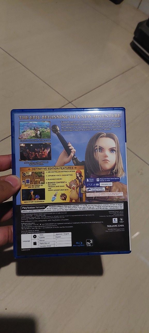 PS4 Dragon Quest XI Echoes Definitive Edition R3