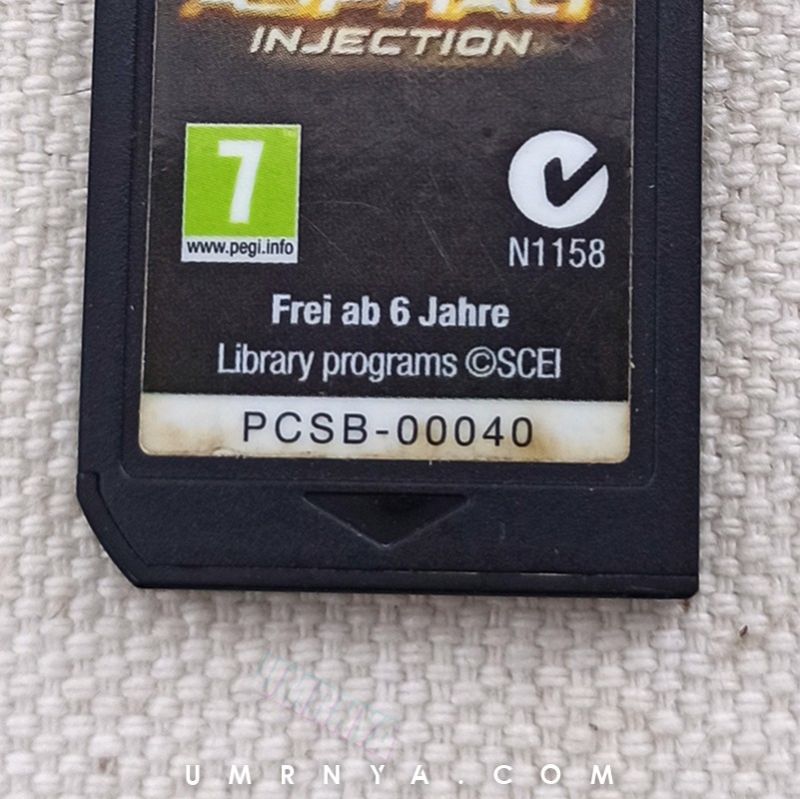 Kaset PS Vita Asphalt Injection PSVita Cartridge games Playstation