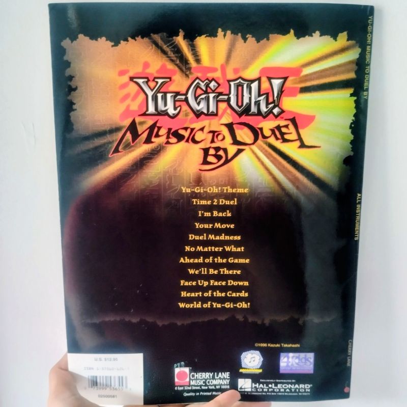 YuGiOh - Music To Duel Buku Lagu Piano (Firlan Maulana)