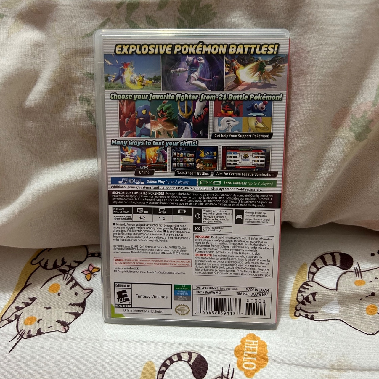 Game Switch Pokken Tournament DX